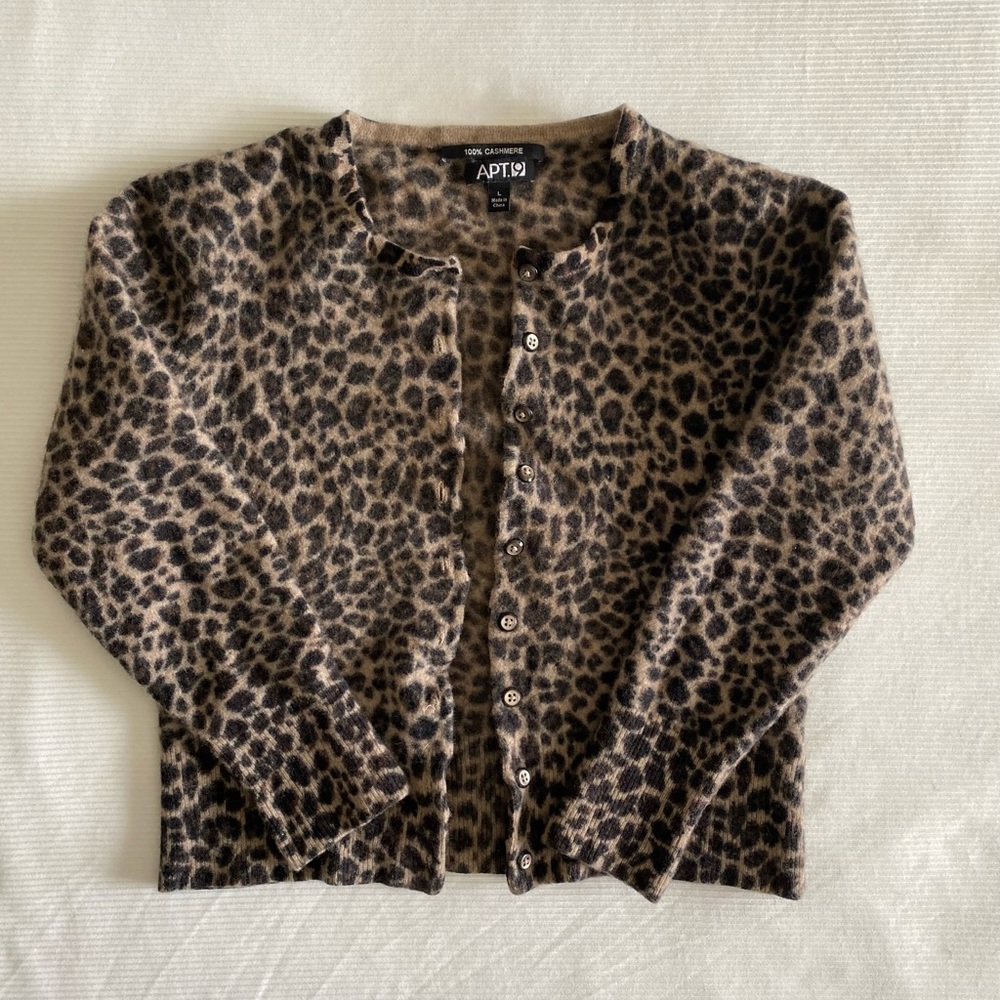 Apt.9 100% Cashmere Cardigan